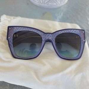 Missoni blue sunglasses
